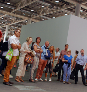 les artuélistes à Basel foire d'art contemporain 2014